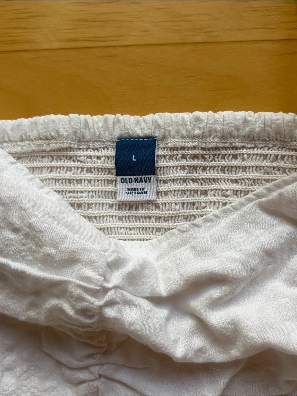 Old Navy airy white